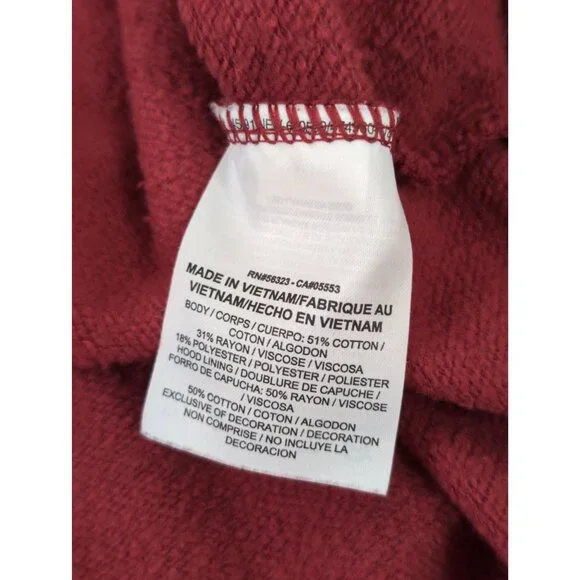 Nike Alabama Football Hoodie Sweatshirt Mens M Crimson‎ Tide Pullover - Picture 6 of 8